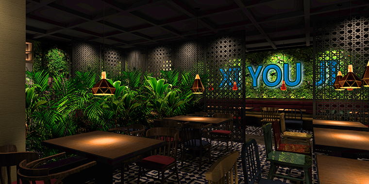 生態餐廳室內設計